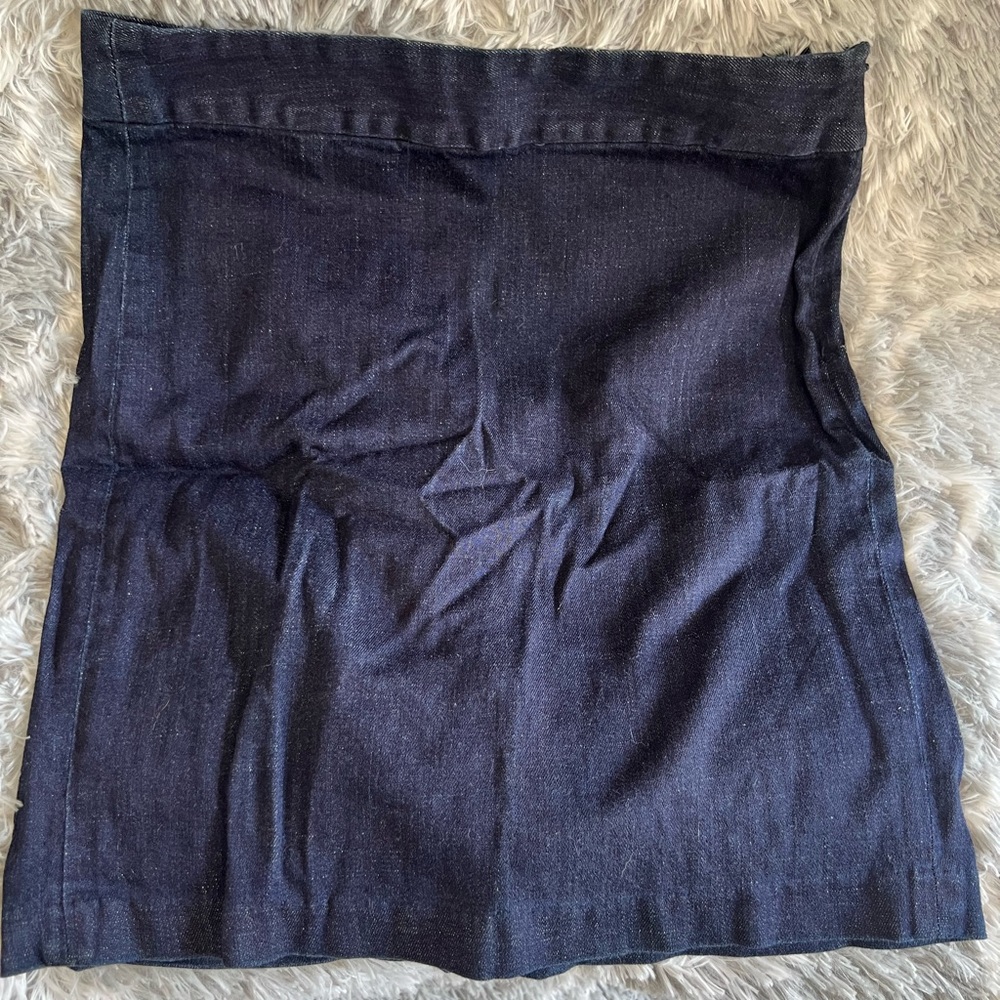 Tommy Hilfiger Dark Blue Denim Skirt